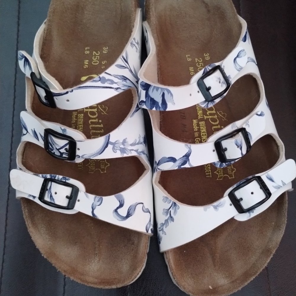 Rare Pattern Brikenstocks Sz 39